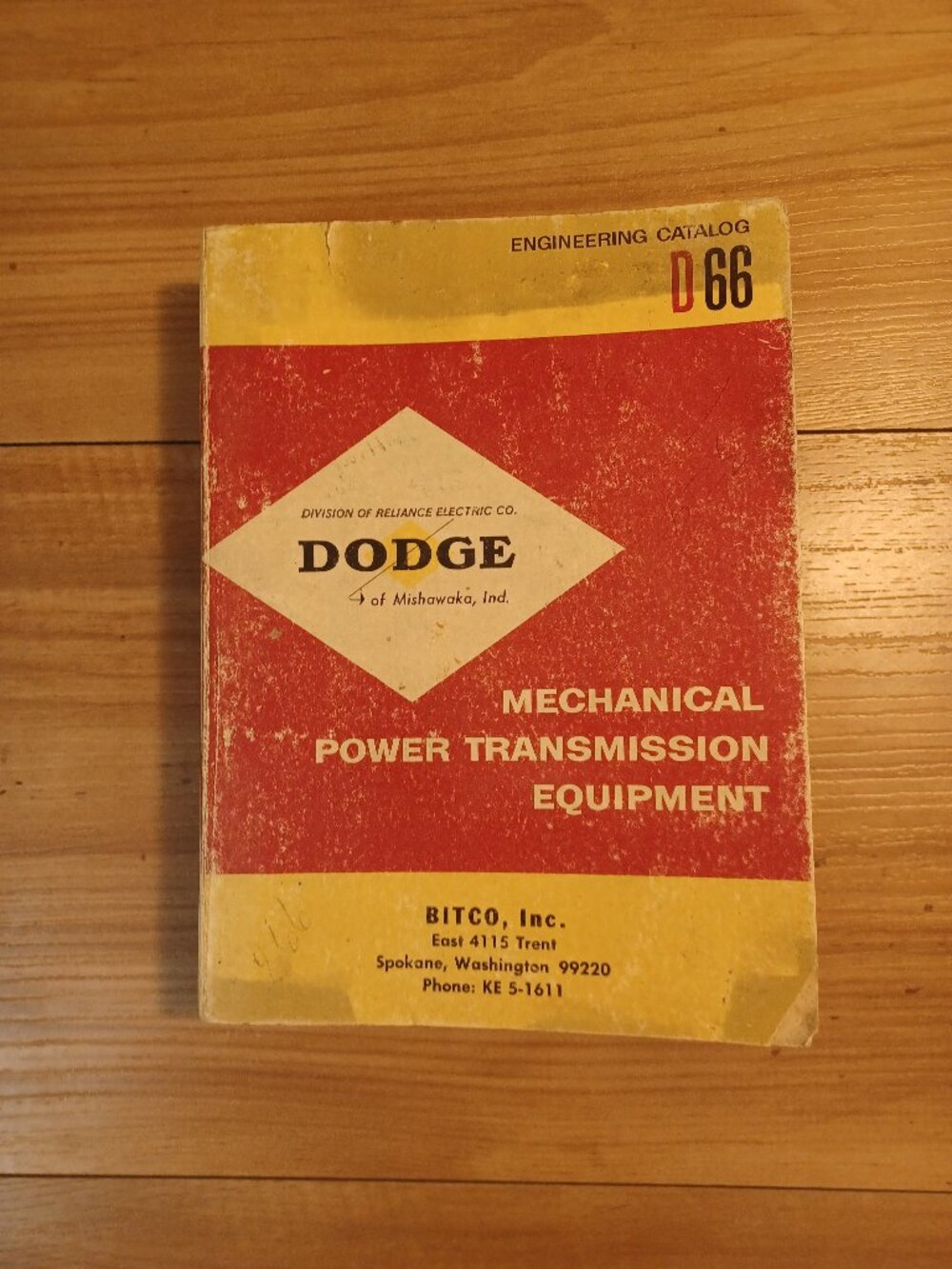 Dodge  Mechanical Power Transmission Equipment Book
